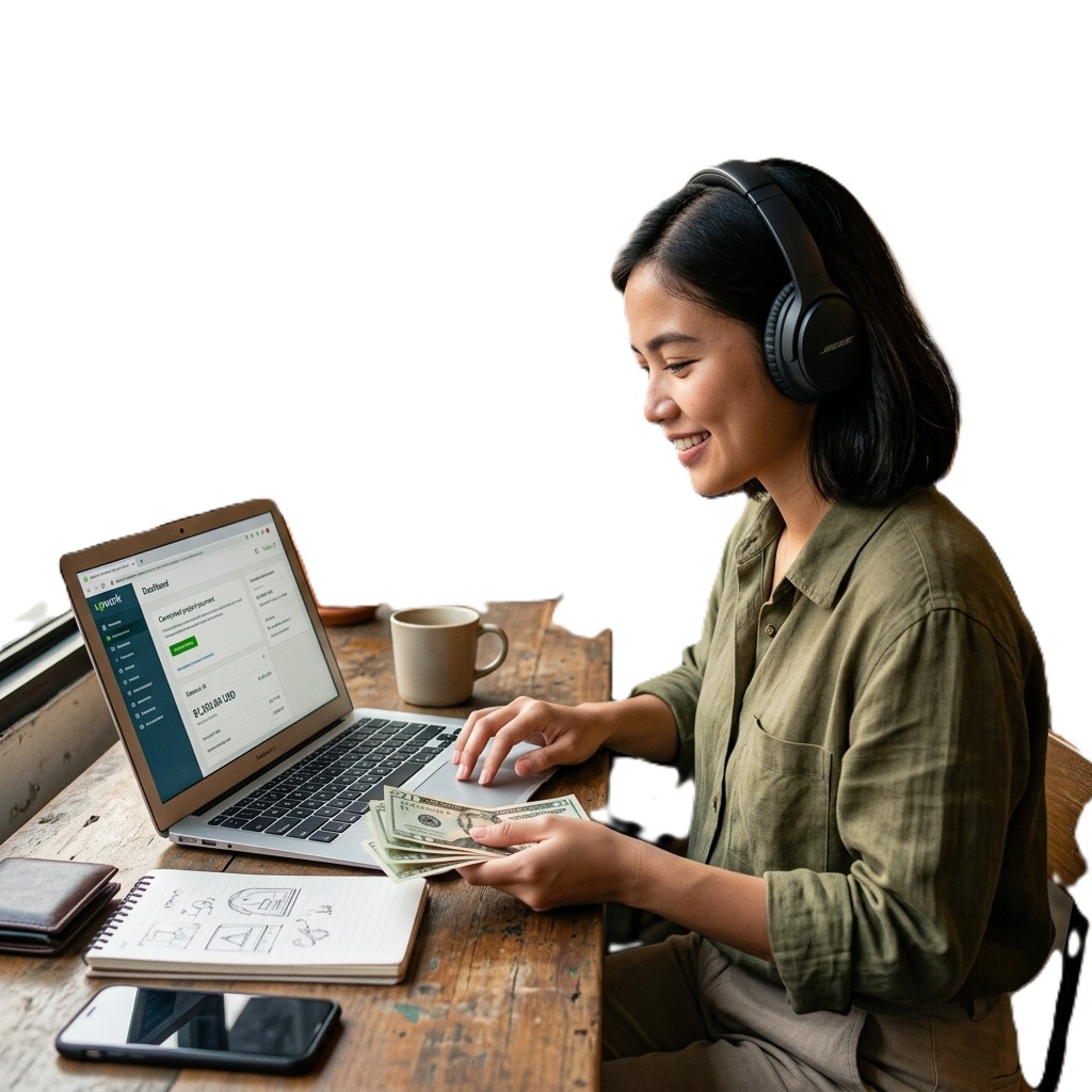 Freelancer earning in dollars