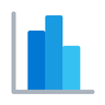 Data analytics and campaign optimization icon