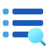 SEO search list icon